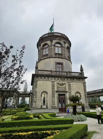 Chapultepec Castle front facade
